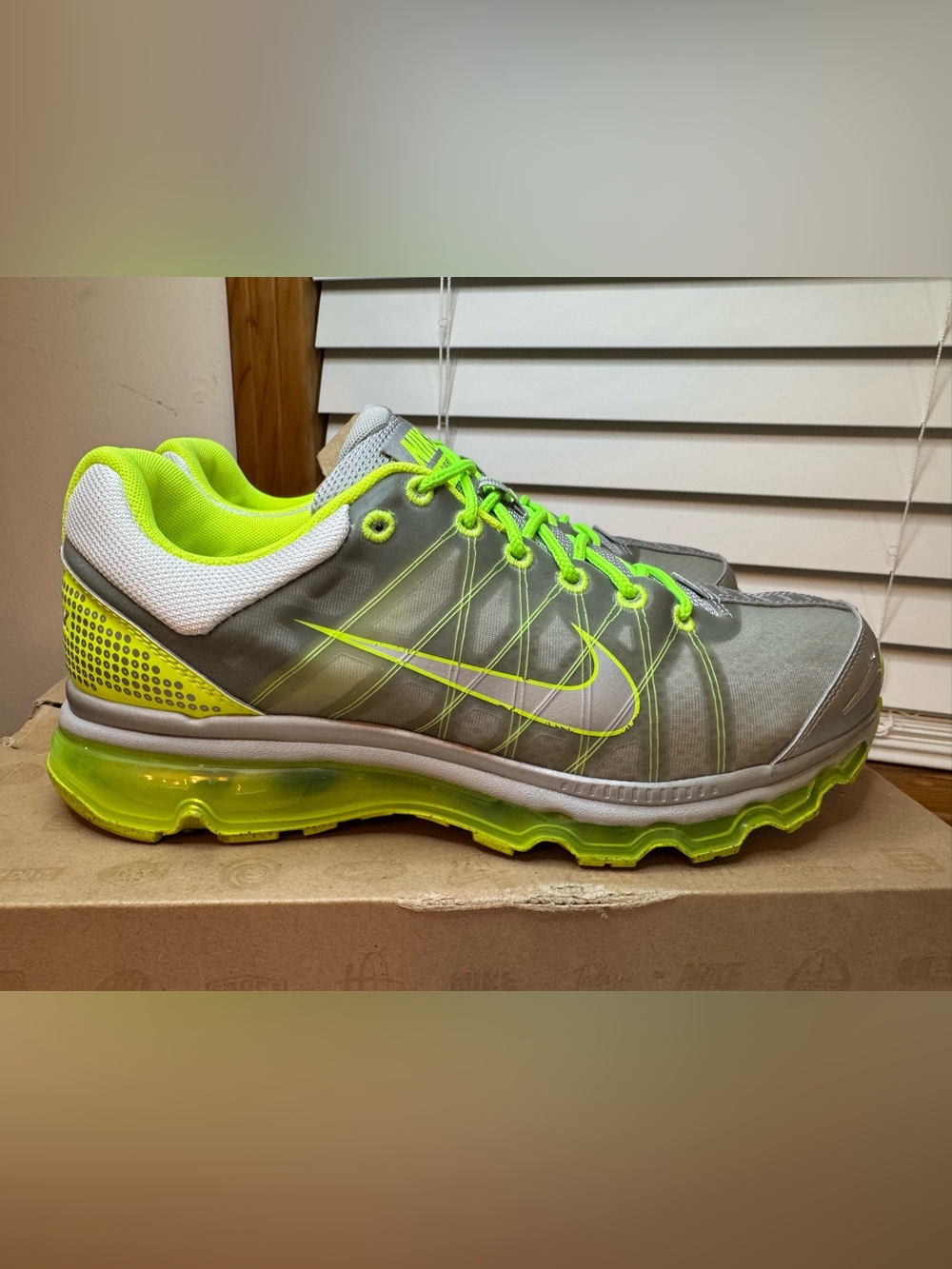 Nike Air Max + 2009 Silver Volt